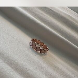 Rose Gold Heart Ring Pura Vida